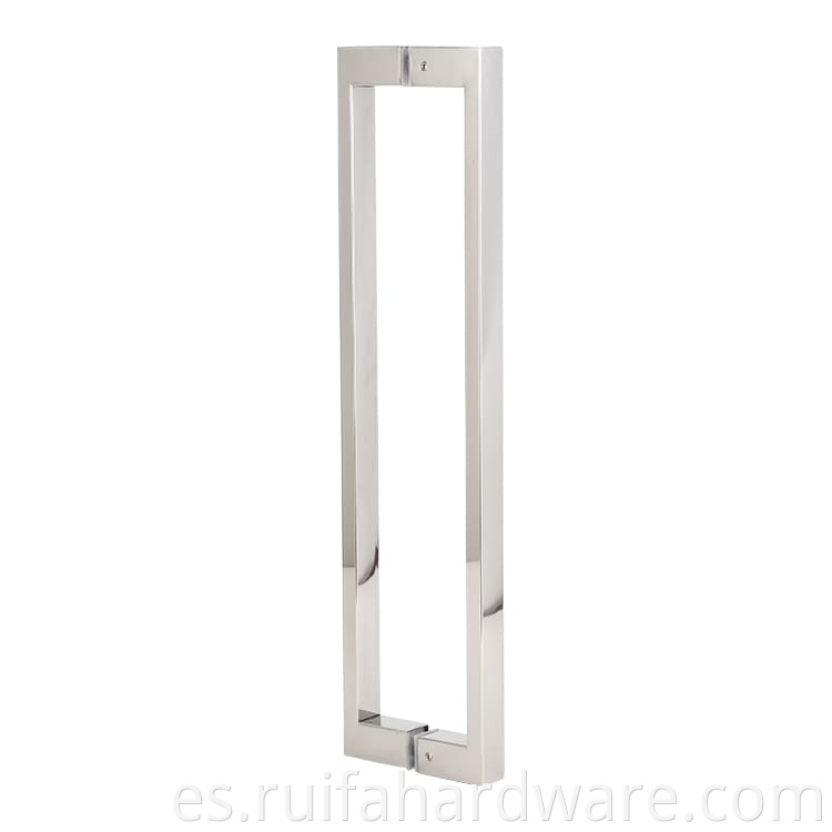 Office Stainless Steel Glass Door Handle (5)